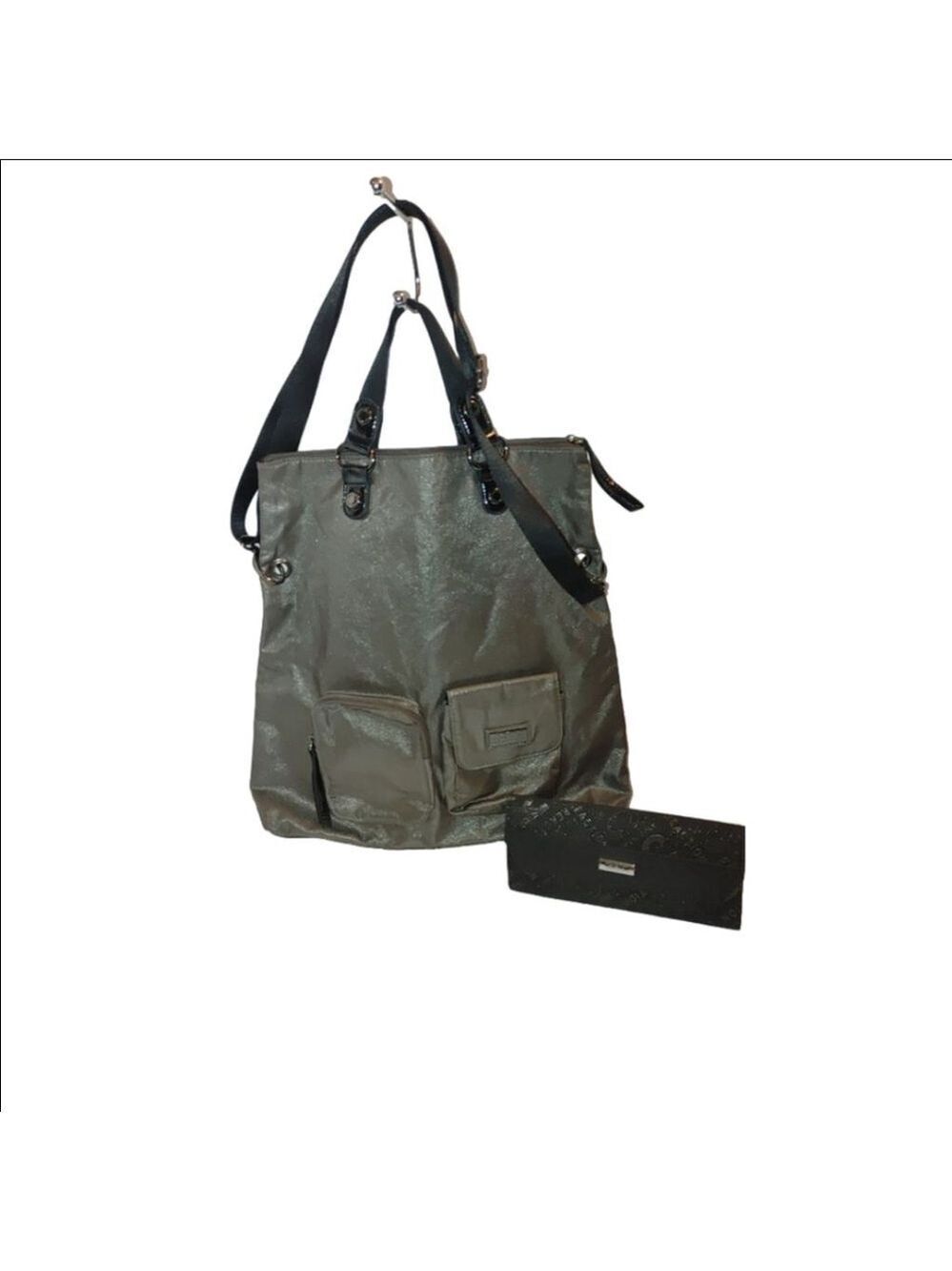Kenneth Cole Metallic Bag & Wallet Set